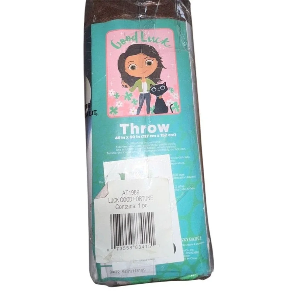 Skydance Luck‎ Kids Throw Blanket Multicolor Super Soft 60